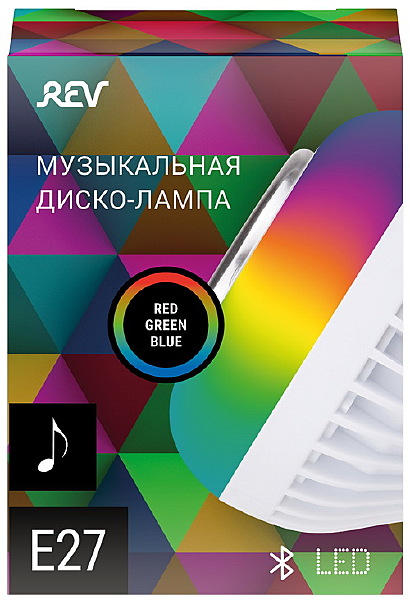 Музыкальная диско-лампа REV Disco 32599 4